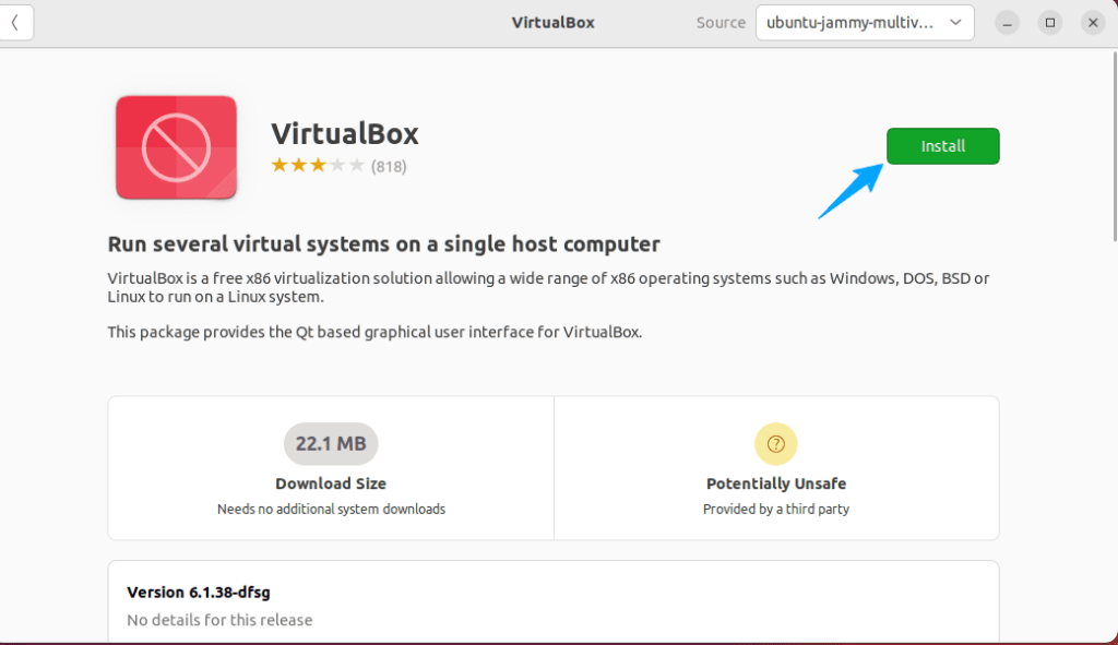 install virtualbox visually ubuntu download