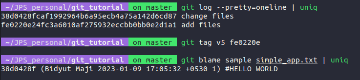 git commands list linux