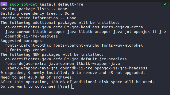 install java runtime environment ubuntu 22.04