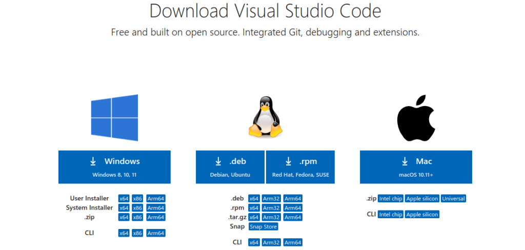 download vs code ubuntu 22